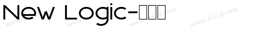 New Logic字体转换